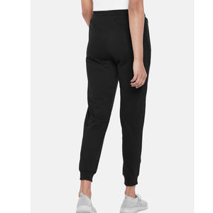 Pantalones Deportivos de Felpa Negros para Mujer con Logotipo Personalizado, Corte Holgado, Ropa Deportiva Urbana, Estilo Nueva Temporada - Product Image 3