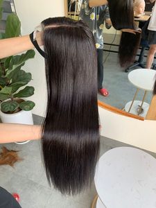 Extensiones de Cabello Remy Vietnamita de Color Natural, Pelucas Rectas con Doble Frente Cosido a Máquina - Product Image 4