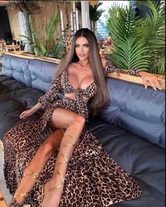 Nouvelle collection de robes pour femmes été 2022, robe bohème à imprimé floral, robe de plage à volants, manches courtes, mini robe, robe portefeuille, Paris Milano - Product Image 1