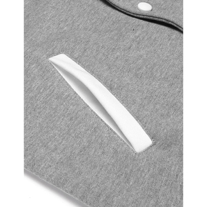 Chaqueta de lana de talla grande para hombre, manga larga, transpirable, sostenible, anticontracción, ropa para exteriores, Sudadera con capucha, cortavientos - Product Image 5