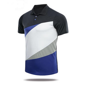 Color personalizado de los hombres para camisetas de polo de calidad superior de algodón cómodo tejido de punto últimos estilos Casual cómodo - Product Image 5