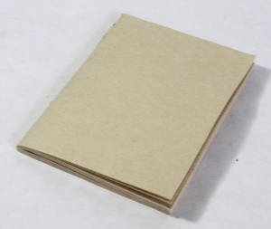 Softcover Hemp Spiral Notebook Natural Hemp Paper Handmade Recycled Wood Free Paper Well Stitched Bound - Product Image 3