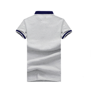 Tricot floral pour hommes pour polos avec impression transfert par sublimation de logo personnalisé - Product Image 4