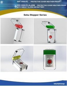 Enhanced <strong>Security</strong> Call Point <strong>Easy</strong> Installation Acrylic Protection Cover with MCP for Alarm <strong>Systems</strong> - Product Image 5