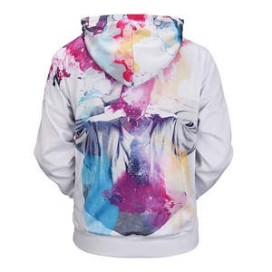 Sudadera con Capucha Personalizada de Poliéster Barata para Sublimación e Impresión Bajo Demanda al por Mayor, Sudadera Elegante y Cómoda con Estampado - Product Image 2