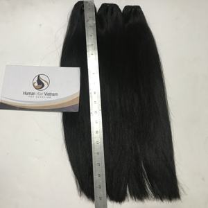 Cheveux humains vierges de style vietnamien Double Drawn, lot de mèches naturelles de qualité supérieure, vente en gros, cuticules - Product Image 2