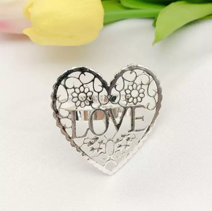 Luxury Brass-Plated Aluminium Napkin <b>Rings</b> Table Decorative Napkin <b>Holder</b> for Wedding Party Christmas-New Model - Product Image 3