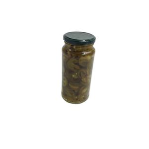 Comida vegana enlatada <span class=keywords><strong>verde</strong></span>, jalapenos, pimientos rojos asados - Product Image 1