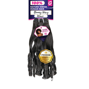 Extensions de cheveux 120 cm du Vietnam, naturelles, cheveux bruts, vierges, bouclés, profond couleur rouge - Product Image 2