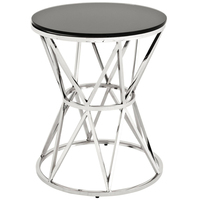 Table d'appoint classique en laiton de luxe moderne pour la décoration de la maison, table d'appoint en métal écologique