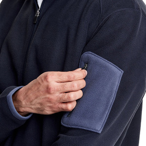 Veste polaire Softshell à fermeture éclair intégrale de la meilleure qualité Manteau de loisirs d'hiver en plein air avec col montant XL Tarifs de gros - Product Image 6