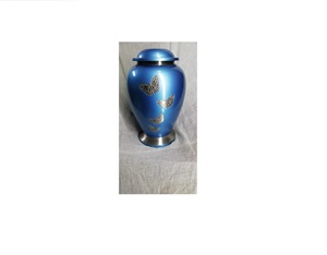Urna Funeraria de Aluminio Tipo Mariposa, Tamaño Adulto, Estilo Americano, para Cremación - Product Image 1