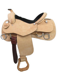 Premium Durable English Saddle Set Barrel Racing Western Horse Tack Disponible Múltiples tamaños 14 '-18' Cuero genuino Varios - Product Image 2
