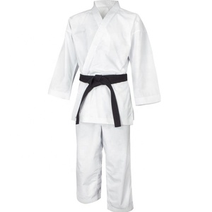Uniformes de Karate de algodón 100% de alta calidad unisex, ropa de artes marciales para niños, venta al por mayor - Product Image 5