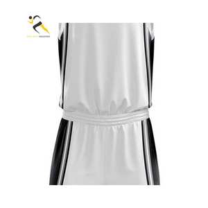 ชุดเสื้อบาสเก็ตบอลผ้าโพลีเอสเตอร์ชุดยูนิฟอร์มพิมพ์ซับลิเมชันดีไซน์ไม่เหมือนใครงานตามสั่ง100% - Product Image 4