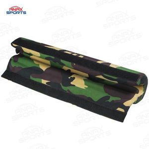 Almohadillas de goma suaves y duraderas para sentadillas Camuflaje Levantamiento de pesas Entrenamiento Equipo de fitness Accesorios - Product Image 3