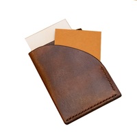 Dompet Kartu Kredit ADORA Pria Tipis RFID Slim Pu Ramah Lingkungan Berkualitas Tinggi Harga Terbaik Desain Dapat Disesuaikan