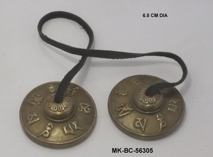Cloche d'extérieur ting-sha en métal, paire - Product Image 6