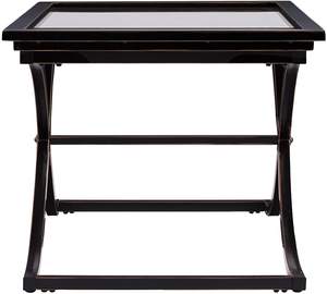 Muebles de mesa con estilo para el hogar, mesa de diseño moderno de madera y vidrio para café, Hotel, restaurante, mesa de forma redonda - Product Image 3