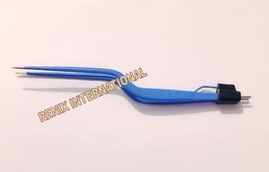 Irrigación Jansen Bayonet Bipolar Forceps US American Fitting Two Pin - Product Image 2