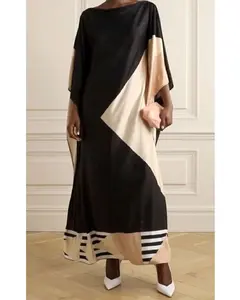 SIPO-vestido musulmán turco de manga larga para mujer, caftán islámico negro de lujo de Dubái, Reino Unido, jilbab árabe, jellaba abaya, novedad de 2021