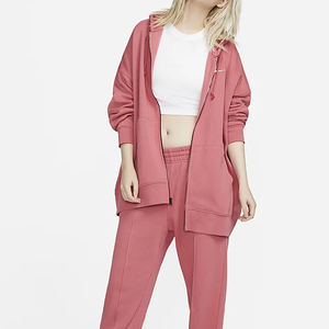 Vente en gros Sweat à capuche respirant à manches longues surdimensionné avec logo personnalisé Sweats à capuche zippés grande taille été automne hiver printemps décontracté - Product Image 6