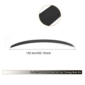 Fibre de carbone CF Spoiler de coffre arrière convient pour <span class=keywords><strong>BMW</strong></span> série 7 G11 730i 740i <span class=keywords><strong>750i</strong></span> berline 2016-<span class=keywords><strong>2020</strong></span> - Product Image 5
