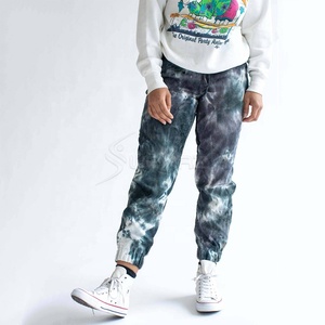 2025 primavera otoño señoras trajes Tie Dye pantalones para mujeres elástico de moda de alta calidad Tie Dye Joggers - Product Image 2