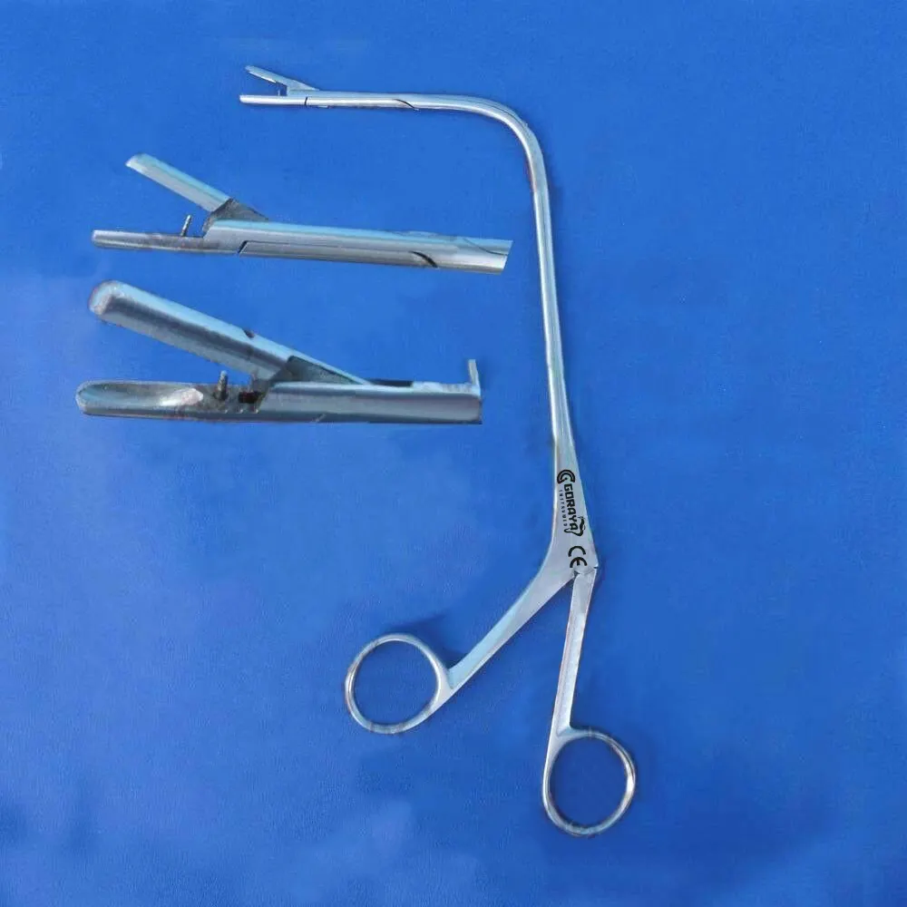 人気セールGORAYAGERMAN Jurasz LaryngealForceps 19cm Surgical Medi Instruments CE ISO承認済み