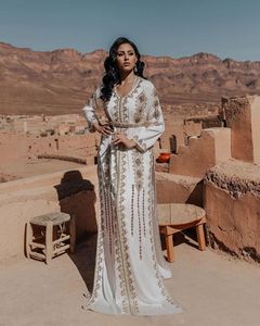 ดูไบ-สง่างาม & มีสไตล์ caftan สำหรับปาร์ตี้ & งานแต่งงาน-สวมใส่กับ-ประดับด้วย-สวยงามประดับด้วยลูกปัดแก้วคริสตัลงานหิน = 2020. - Product Image 1