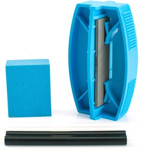 Kit de sintonizador para el cuidado de bordes de Snowboard, herramienta de ángulo de esquí lateral, piedra de goma y vela de reparación de Base PTEX, suministro completo de fábrica - Product Image 1