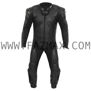 Traje de cuero de carreras de motos Cuero de vaca genuino de calidad premium - Product Image 5