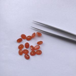 Piedra de Cornalina Naranja Natural de 6 mm y 8 mm, Corte Ovalado, Piedra Preciosa Suelta al por Mayor, Precio de Fábrica, Proveedor al por Mayor, Comprar en Línea - Product Image 2