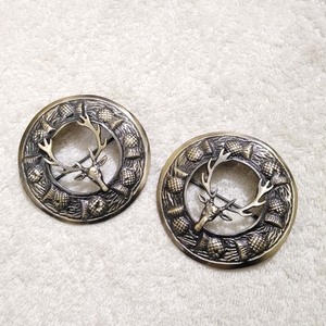 Tartanista escocés celta mosca a cuadros broches hebillas de cinturón - Product Image 4