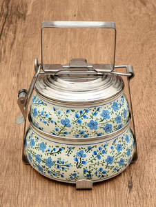 Colores 3 capas de acero inoxidable caja de Bento almuerzo/caja de almuerzo/Tiffin portador con mango - Product Image 5