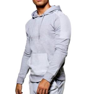 Conjunto de chándal para hombre, ropa para correr, Sudadera con capucha y pantalón corto, moda informal, 2020 - Product Image 3