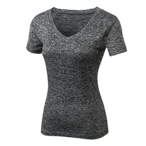 Camisetas de Fitness de alta calidad para mujer, camisetas de gimnasio para Yoga, ropa deportiva ajustada para trotar, camisetas de compresión, top personalizado - Product Image 6
