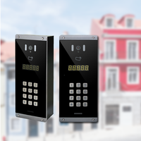 Sonnette vidéo Gainwise 4G LTE pour immeubles multi-appartements GSM 3G 58 Téléphone de porte TW