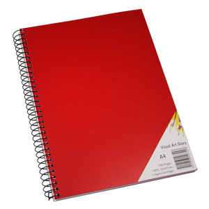 FSC Eco-friendly <b>A3</b> Visual Art Diary Artist <b>Sketch</b> <b>Book</b> Plastic Color Covers Spiral Bound 120 Pages Drawing Notebook - Product Image 1