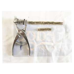 Pince à tatouer vétérinaire en aluminium réutilisable de haute qualité pour chiens, bovins et bétail - Certifiée ISO9001 - Product Image 6