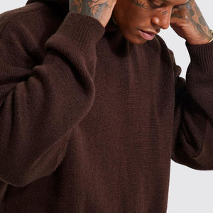 Long Sleeves Hoodie With <b>Shorts</b> For <b>men</b> / Custom Made Blank <b>Men's</b> <b>Slim</b> <b>Fit</b> Pullover Hoodie For Adults - Product Image 3