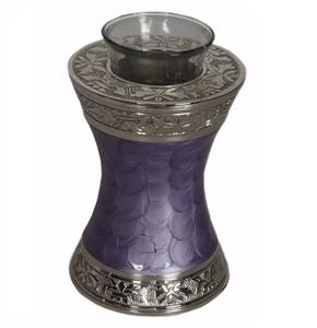 URNE DE CRÉMATION DE BOUGIE MÉMORIALE Durable de Taille Personnalisée Rose - Product Image 2