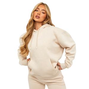 Sweat-shirt à capuche unisexe en molleton 100 % fibre de bambou, personnalisable avec impression frontale, style streetwear, respirant et durable, vente en gros - Product Image 1