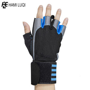 ถุงมือออกกำลังกายฟิตเนส,ถุงมือยกน้ำหนักสร้างกล้ามเนื้อระบายอากาศได้ - Product Image 5