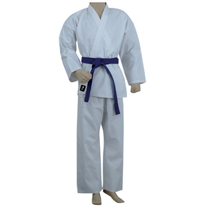 Alta calidad 100% algodón adulto Gi Karate uniforme duradero transpirable sarga textil cómodo artes marciales desgaste Premium personalizado - Product Image 2