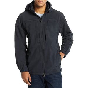 2025 meilleure veste extérieure souple pour hommes imperméable coupe-vent grande taille haute qualité 100% Polyester respirant fermeture éclair pour - Product Image 1
