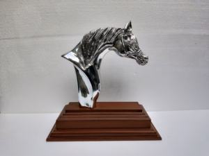 อลูมิเนียมหัวม้ารูปปั้นมัสแตง - Product Image 3