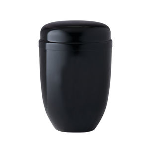 Urna de cremación de metal para adultos, suministros funerarios de hierro para adultos, color negro y dorado, venta al por mayor - Product Image 5