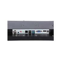 Toponetech21,5 pulgadas-ordenador industrial todo en uno, raspberry pi, marco abierto, pantalla táctil, montaje en pared vertical, sistema operativo linux