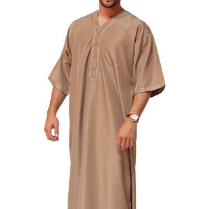 Thobe et collection de jubbah pour hommes, de styles personnalisés, vente en gros, avec 2020 coton et tissus jetables, 100% - Product Image 1